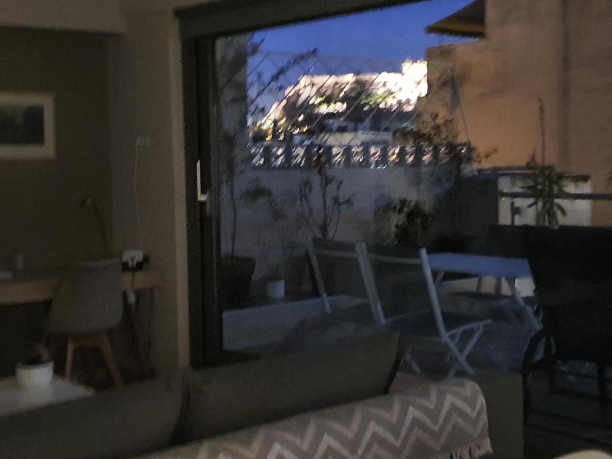 アテネSuper Loft With Acropolis Viewアパートメント エクステリア 写真